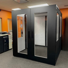 Load image into Gallery viewer, Portable prefabricated office for warehouse and manufacturing sites.