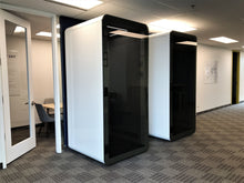 Load image into Gallery viewer, Office Phone Booth 'delta S'. Made in Canada. No ROOM for distractions.