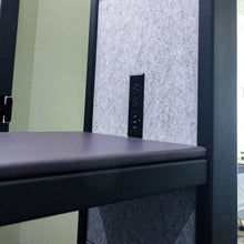 Load image into Gallery viewer, Meeting pod. 'Delta L' Office Pod. Outlet panel.