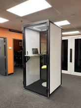 Load image into Gallery viewer, Office Phone Booth 'Richmond S'. Made in Vancouver, Canada. Available in USA. No room for distraction.