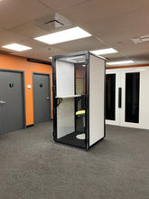 Load image into Gallery viewer, Office Phone Booth 'Richmond S'. Made in Vancouver, Canada. Available in USA. No room for distraction.