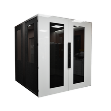 Load image into Gallery viewer, Large office pod - Meeting room 'Tilbury XL'. 4-person office booth.  For Canada and USA.