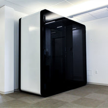 Load image into Gallery viewer, Meeting ROOM. &#39;Delta L&#39; Office Pod. Meeting Pod - exterior.
